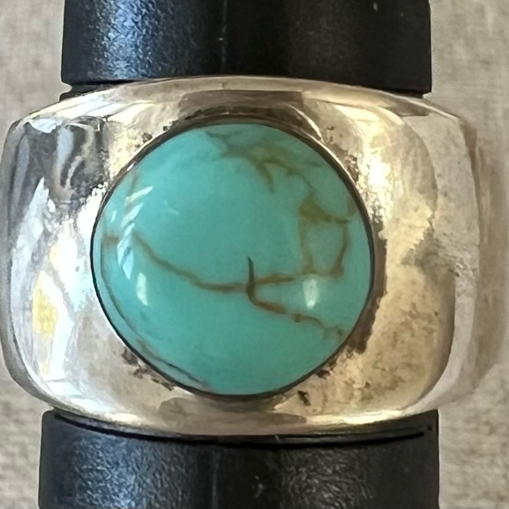 Turquoise & Sterling Ring